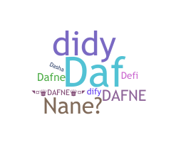 Nickname - dafne