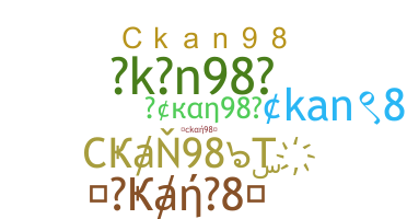Nickname - ckan98