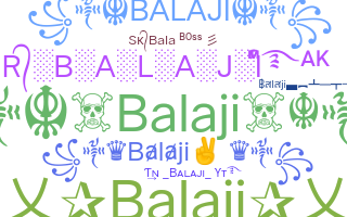 Nickname - Balaji