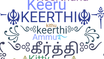 Nickname - Keerthi