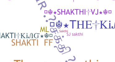 Nickname - Shakthi