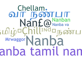 Nickname - nanba