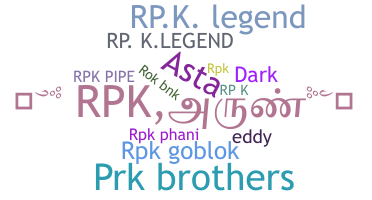 Nickname - RPK