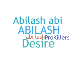 Nickname - Abilash