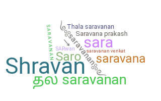 Nickname - Saravanan