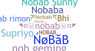 Nickname - Nobab