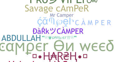 Nickname - Camper