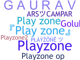 Nickname - playzone
