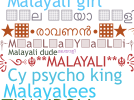Nickname - Malayali