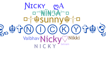 Nickname - Nicky