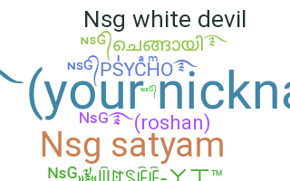 Nickname - nsg