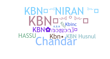 Nickname - KBN