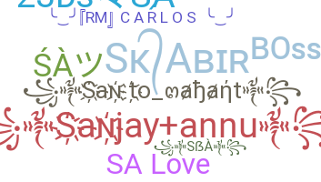 Nickname - SA