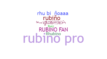 Nickname - Rubino