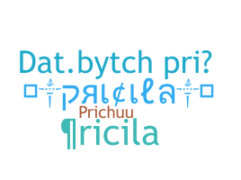 Nickname - Pricila