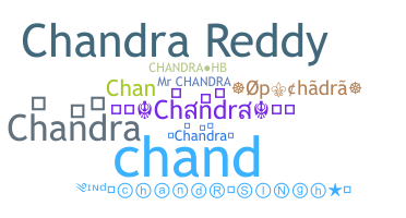 Nickname - Chandra