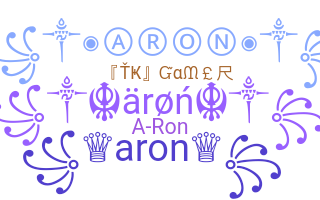 Nickname - aron