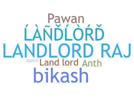 Nickname - landlord