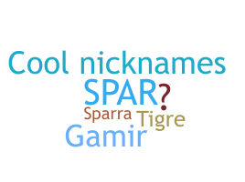 Nickname - spar