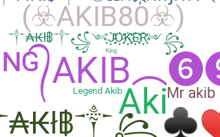 Nickname - Akib