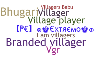 Nickname - Villagers
