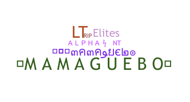 Nickname - Mamaguebo
