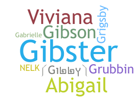 Nickname - Gibby