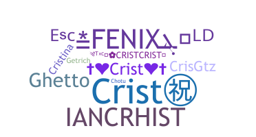 Nickname - Crist