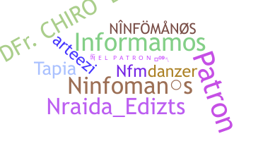 Nickname - NINFOMANOS