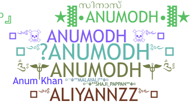 Nickname - Anumodh