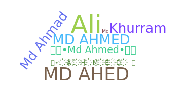 Nickname - MDahmed