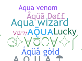Nickname - Aqua