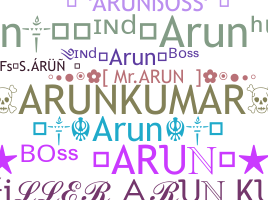 Nickname - Arunkumar