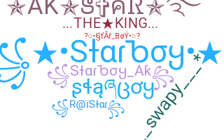 Nickname - StarBoy