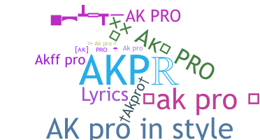 Nickname - AKPro