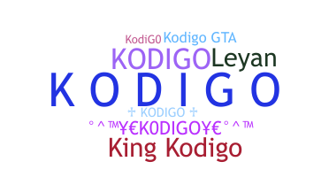 Nickname - Kodigo