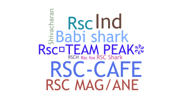 Nickname - RSC