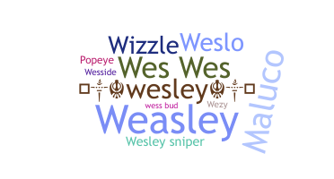 Nickname - Wesley