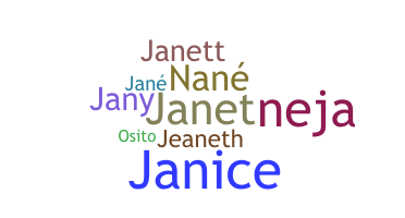 Nickname - Janeth
