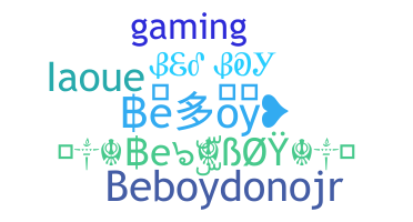 Nickname - Beboy