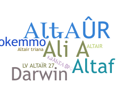 Nickname - Altair
