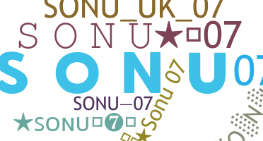 Nickname - Sonu07