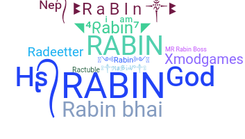 Nickname - Rabin