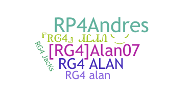 Nickname - RG4Alan