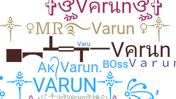 Nickname - Varun