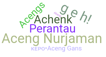 Nickname - Aceng