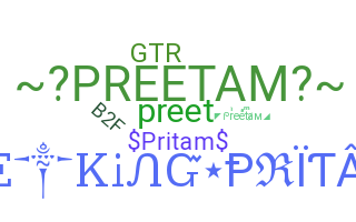 Nickname - Preetam
