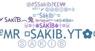 Nickname - Sakib