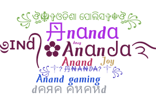 Nickname - Ananda