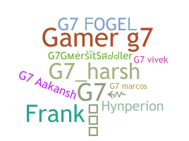 Nickname - G7